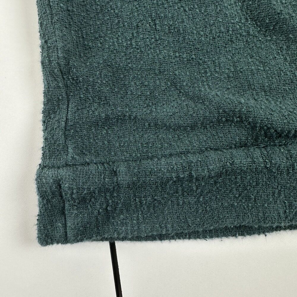 Madewell Green Texture & Thread Wrap Top Womens Sz XXS - Picture 5 of 6